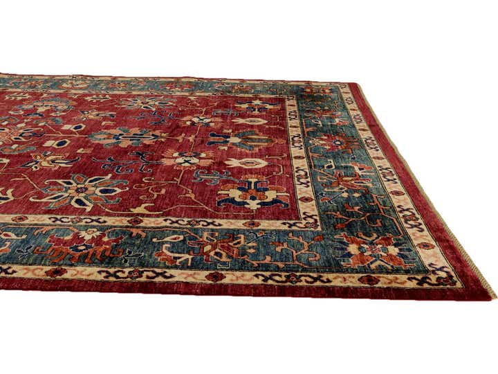 8' 6 x 11' 3 Hand Knotted Heriz Rug