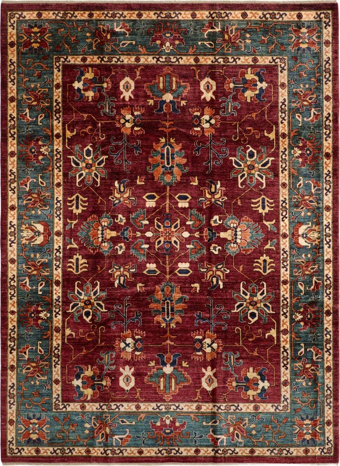 Detailansicht von 260cm x 345cm Handgeknüpft Heriz Teppich