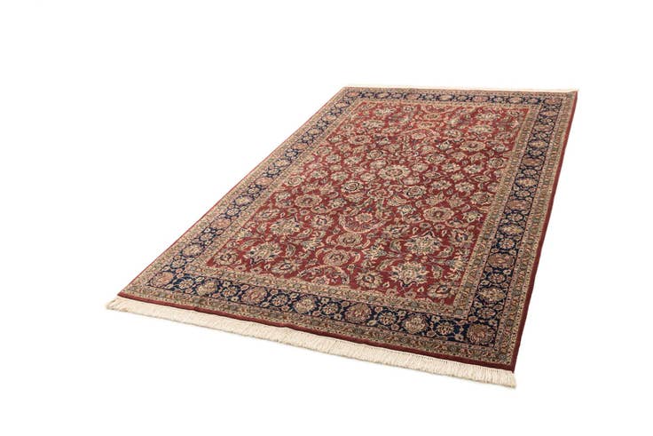 Detail image of 6' 5 x 9' 8 Hand Knotted Isfahan Oriental Wool Rug