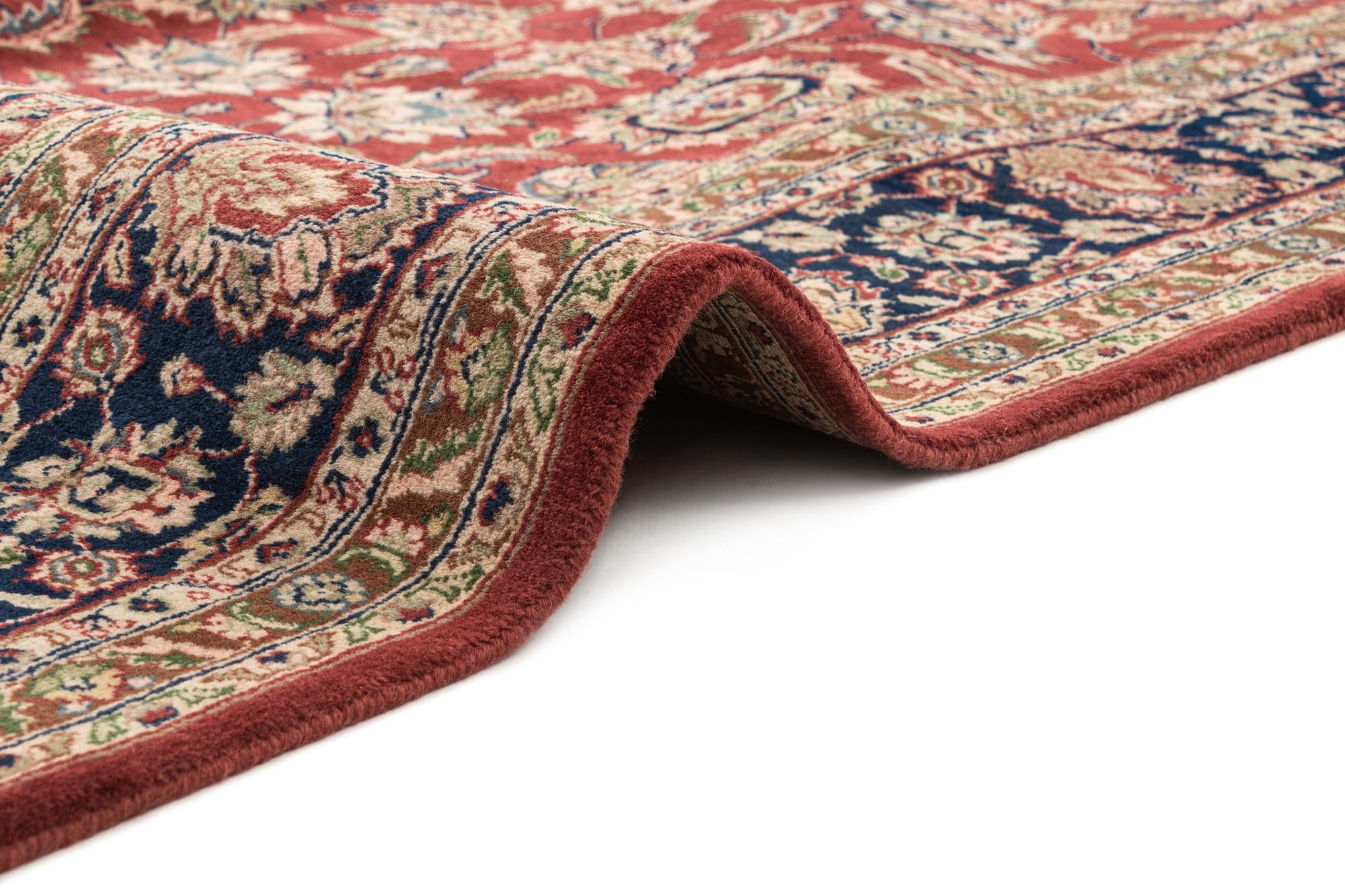 6' 5 x 9' 8 Hand Knotted Isfahan Oriental Wool Rug
