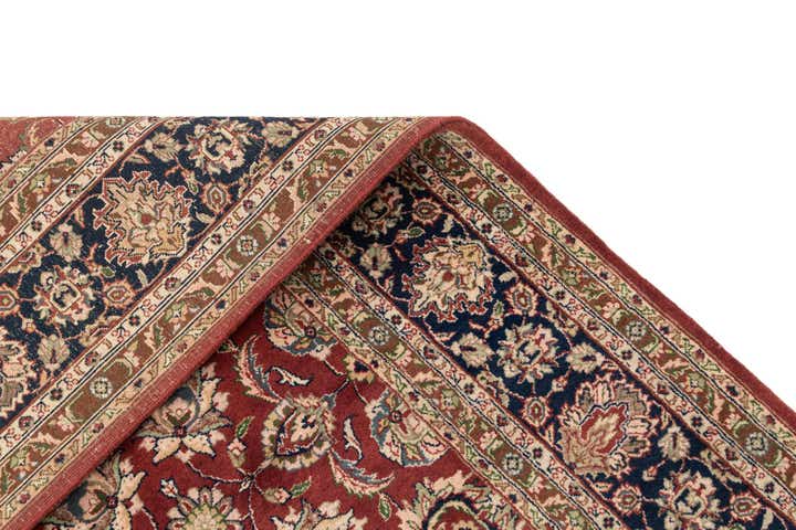 6' 5 x 9' 8 Hand Knotted Isfahan Oriental Wool Rug