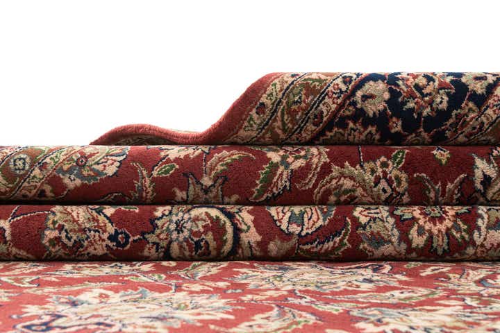 6' 5 x 9' 8 Hand Knotted Isfahan Oriental Wool Rug