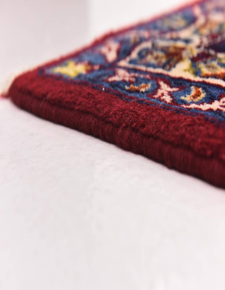 Detail image of 9' 6 x 13' 2  Hand Knotted Isfahan Persian Wool Rug