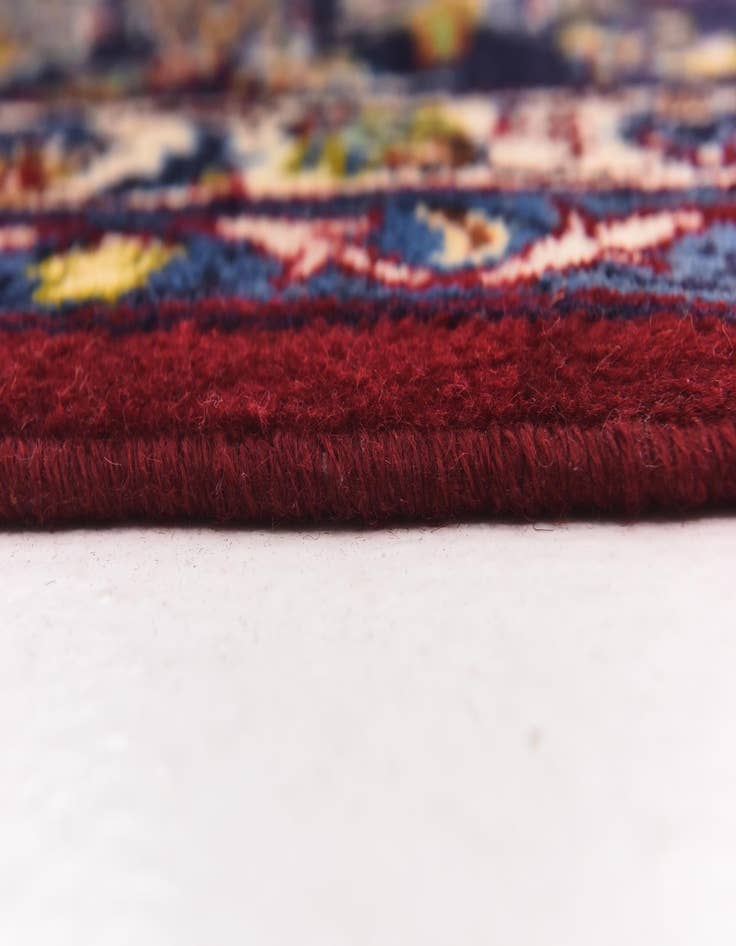 Detail image of 9' 6 x 13' 2  Hand Knotted Isfahan Persian Wool Rug