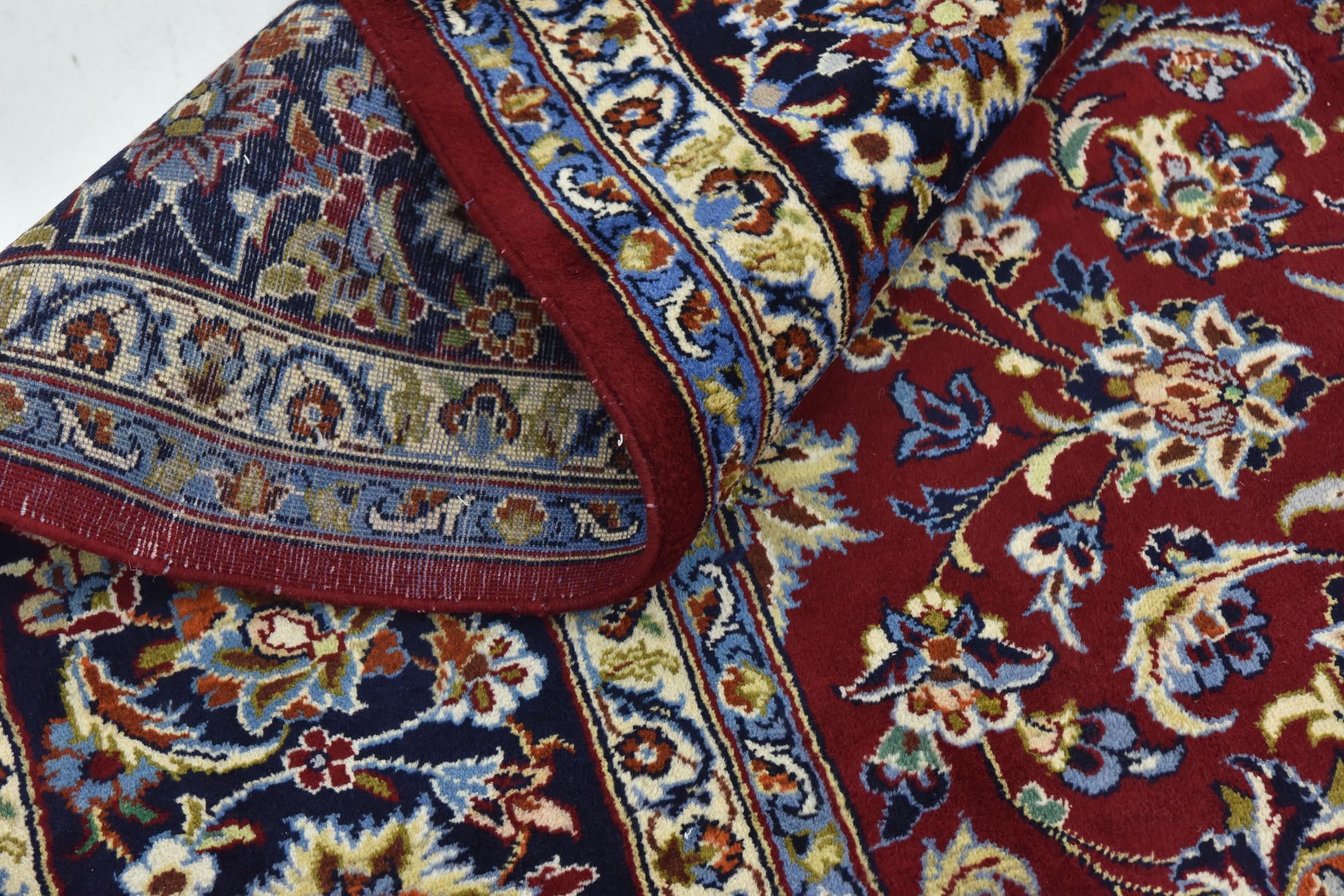 295cm x 405cm anudado a mano Isfahan Alfombra Persa Lana