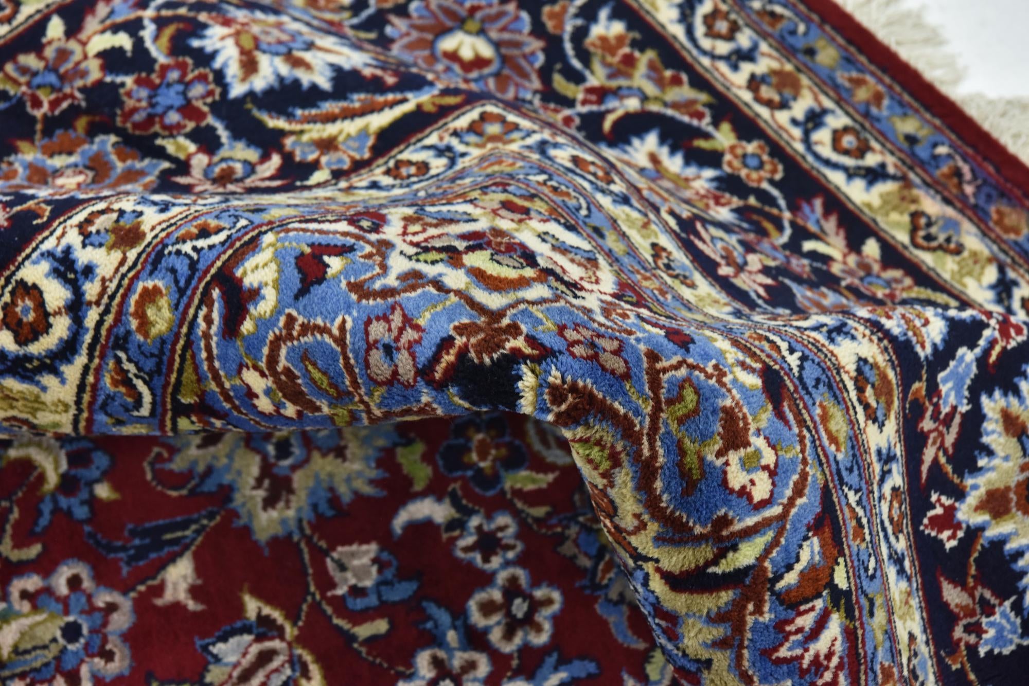 295cm x 405cm anudado a mano Isfahan Alfombra Persa Lana