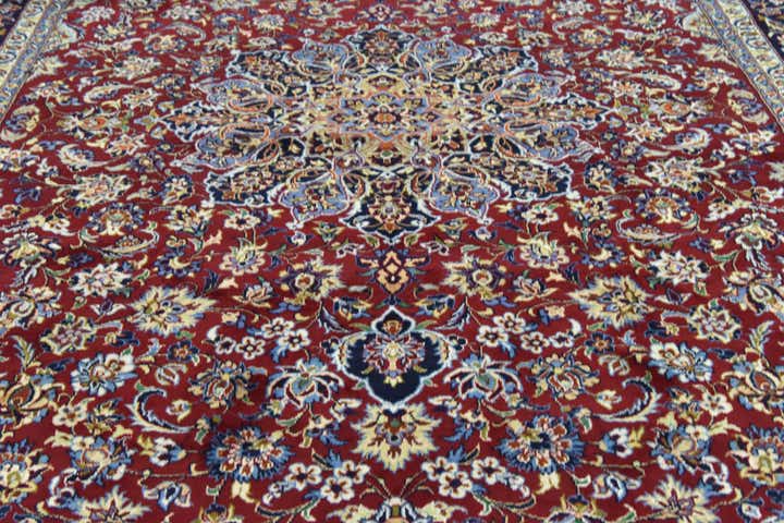 295cm x 405cm anudado a mano Isfahan Alfombra Persa Lana