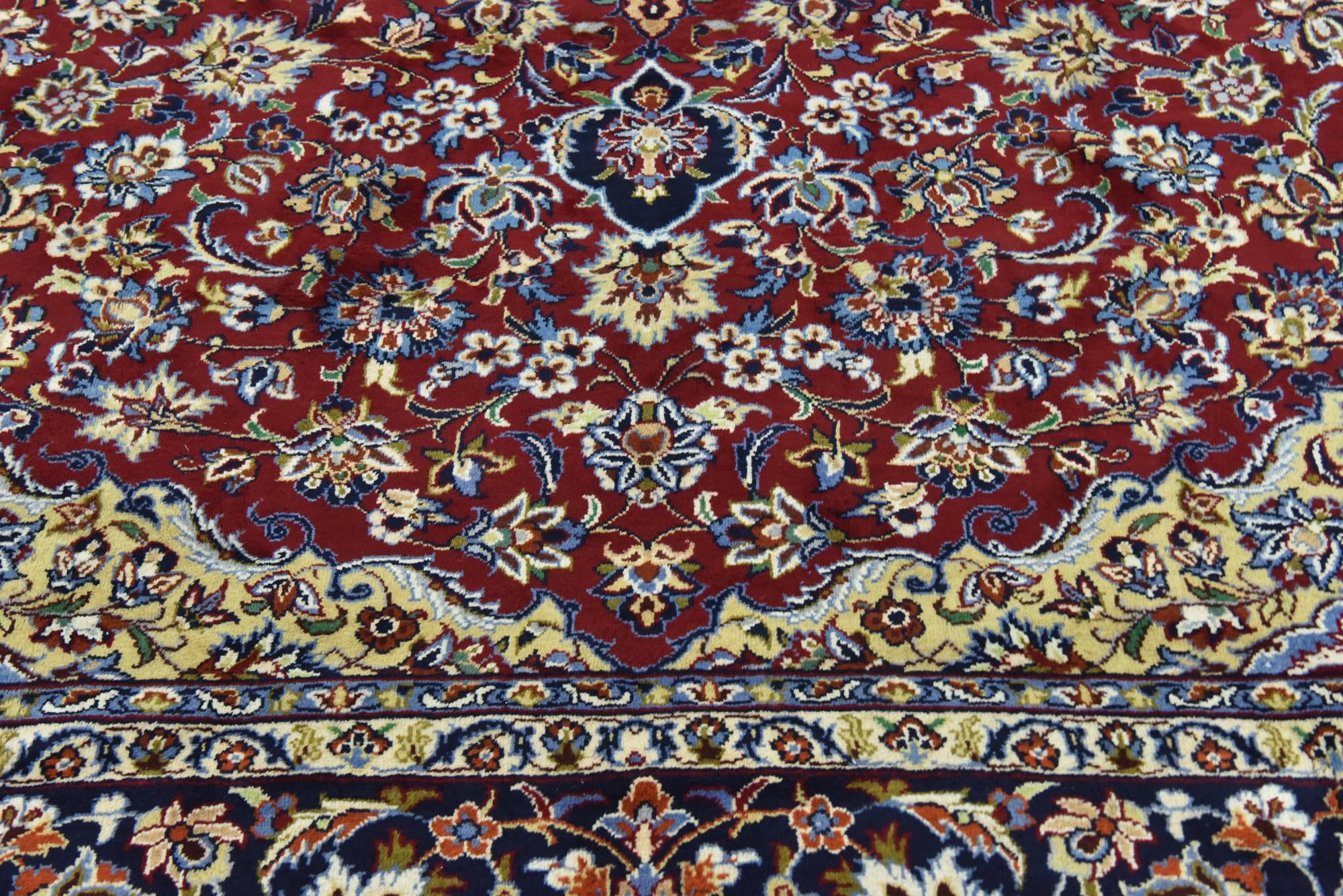 295cm x 405cm anudado a mano Isfahan Alfombra Persa Lana