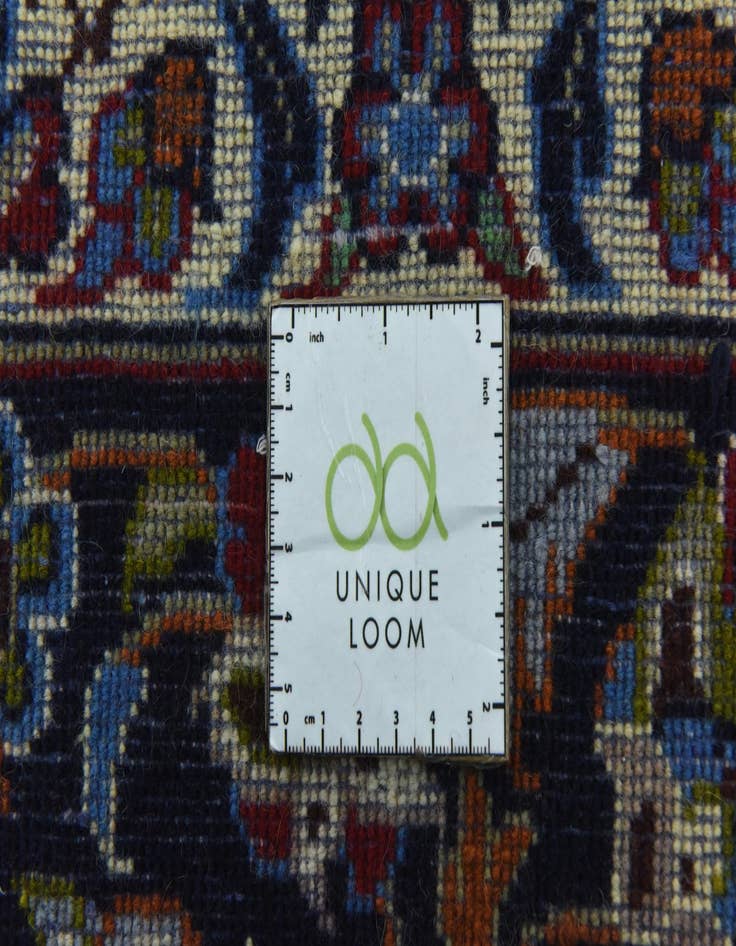 Detail image of 9' 9 x 13' Hand Knotted Isfahan Persian Wool Rug