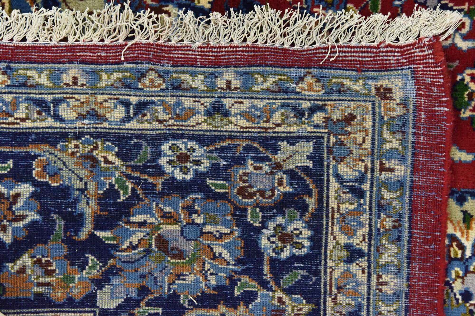 290cm x 385cm Hand Knotted Isfahan Persian Wool Rug
