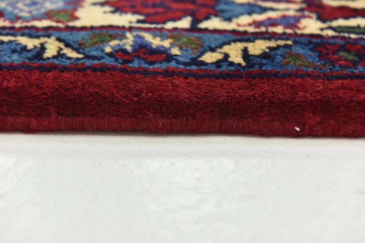 9' 10 x 13' 3 Hand Knotted Isfahan Persian Wool Rug