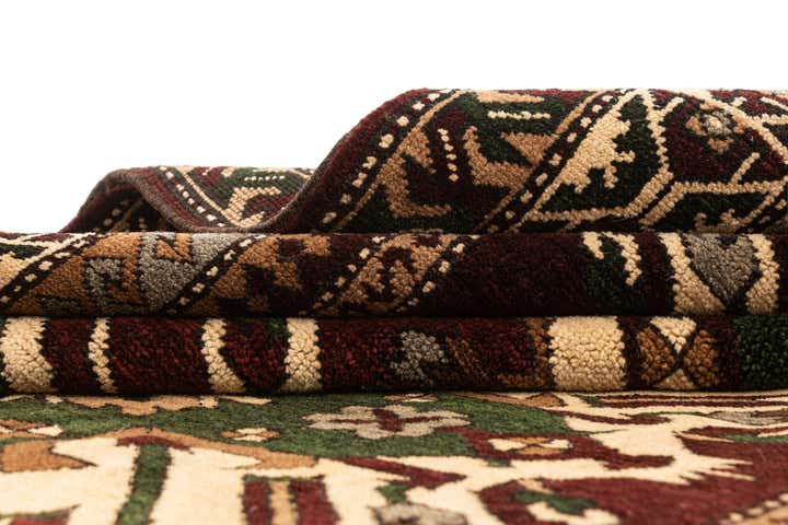 5' 4 x 9' Hand Knotted Kars Wool Rug