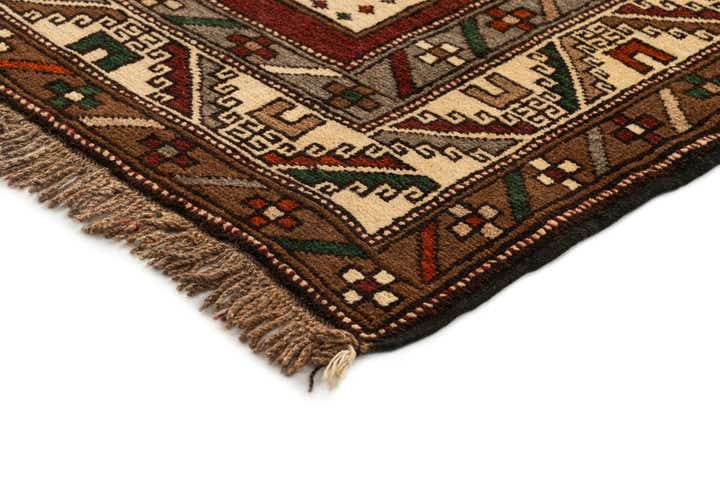 4' 9 x 7' 8 Hand Knotted Kars Wool Rug