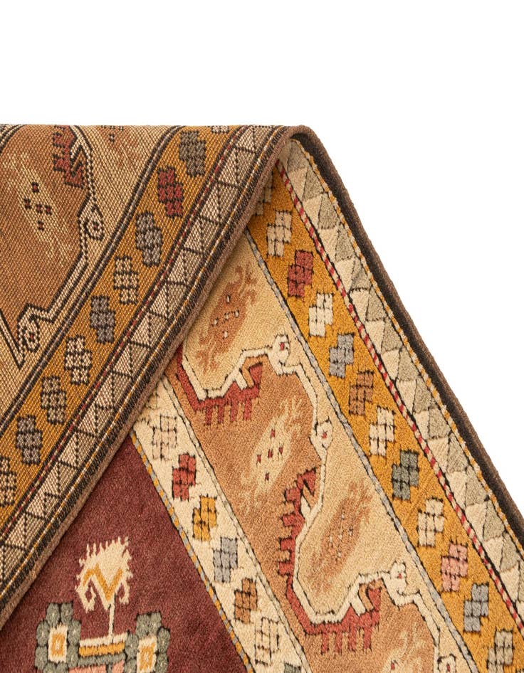 Detail image of 3' 9 x 6' 8  Hand Knotted Kars Wool Rug