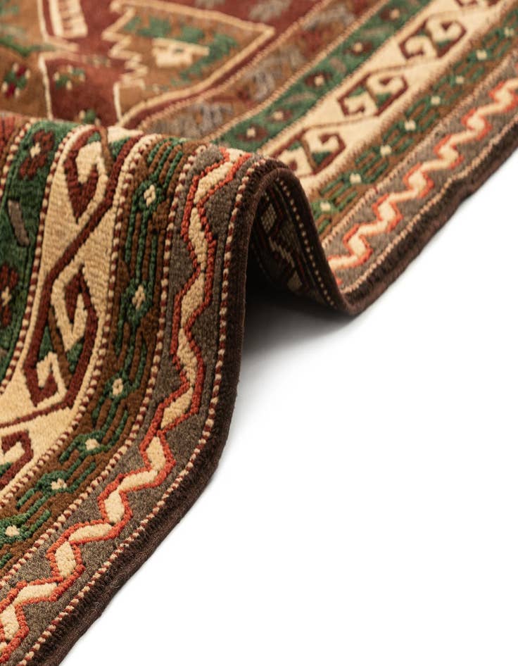 Detail image of 5' x 8' 5 Hand Knotted Kars Wool Rug