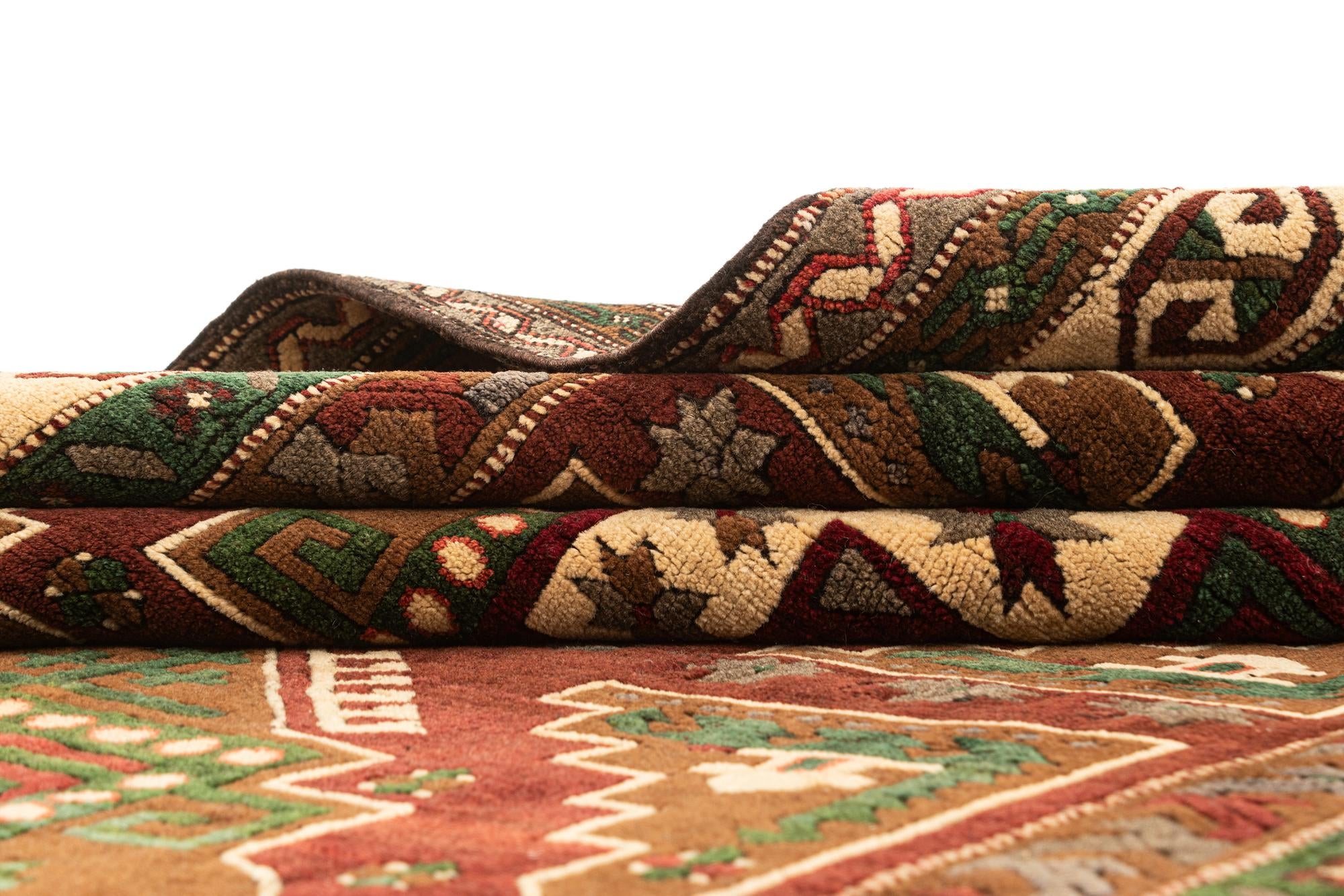 5' x 8' 5 Hand Knotted Kars Wool Rug