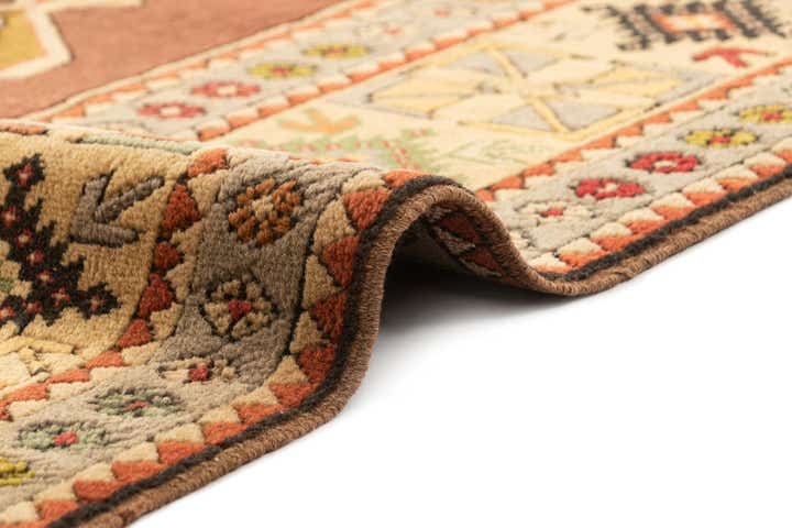 3' 9 x 6' 9 Hand Knotted Kars Oriental Wool Rug