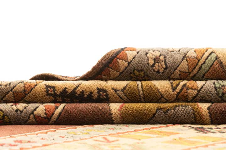 3' 9 x 6' 9 Hand Knotted Kars Oriental Wool Rug