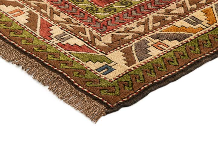 4' 3 x 7' 3 Hand Knotted Kars Wool Rug