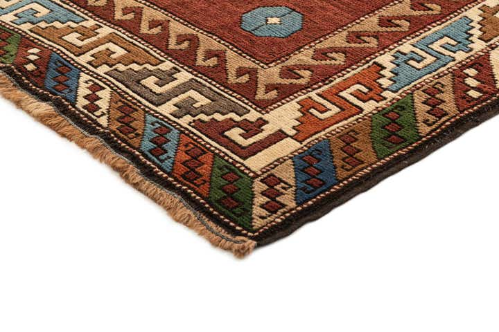 4' 7 x 6' 10 Hand Knotted Kars Wool Rug