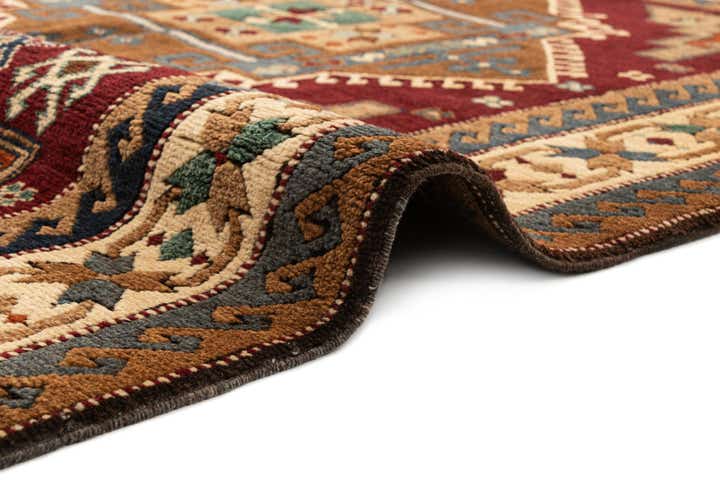 4' 8 x 7' 5 Hand Knotted Kars Wool Rug