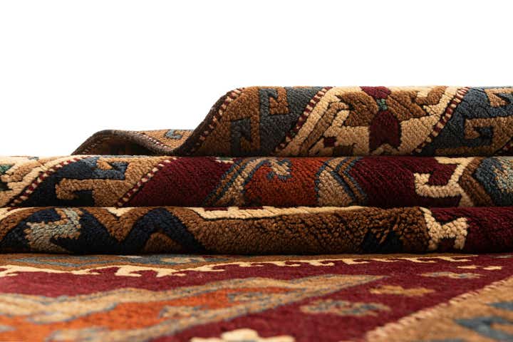 4' 8 x 7' 5 Hand Knotted Kars Wool Rug