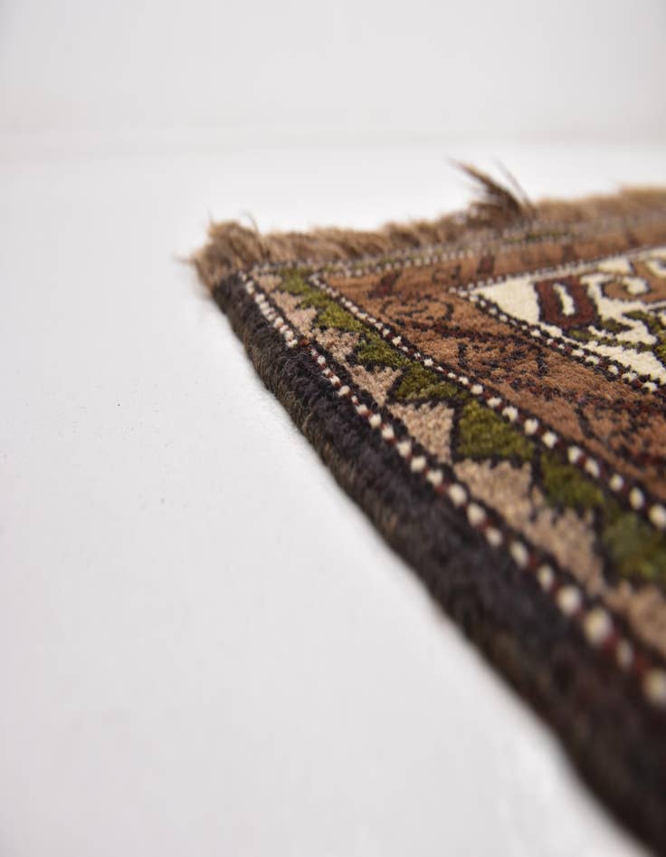 Detail image of 5' 10 x 9' 5 Hand Knotted Kars Wool Rug