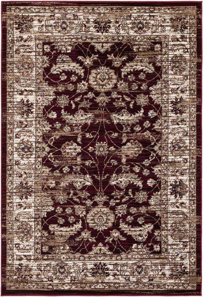 4' 9 x 7' Kashan Design Rug