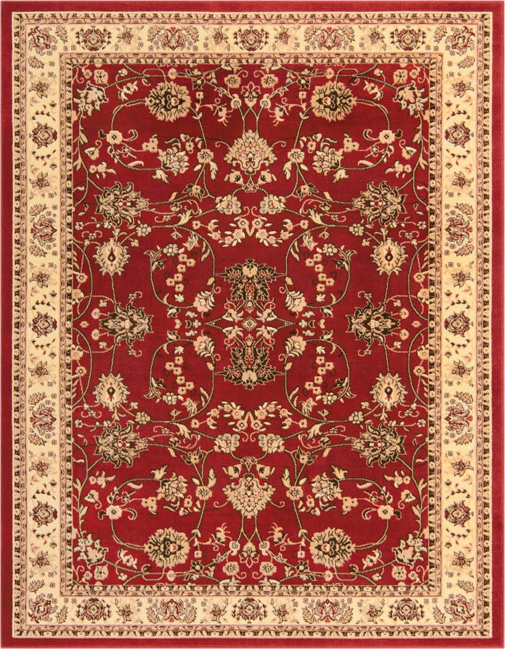 Detail image of 7' x 10' Kashan Design Rug