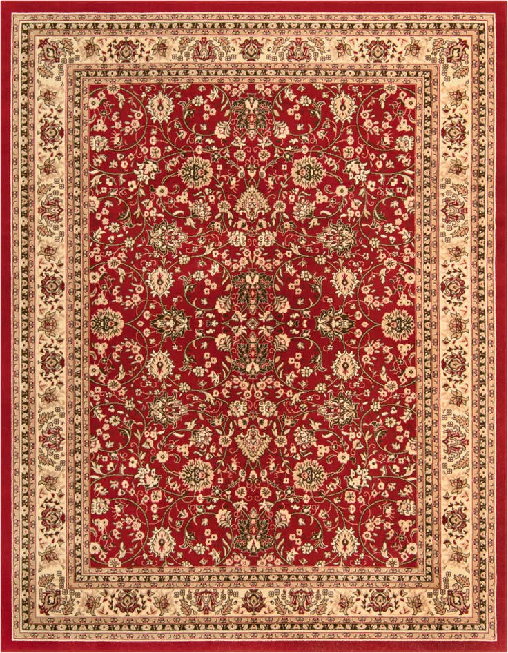 Detail image of 9' x 12' Kashan Design Rug
