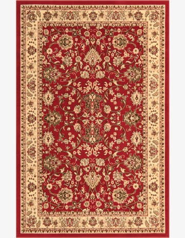 6' x 9' Kashan Design Rug