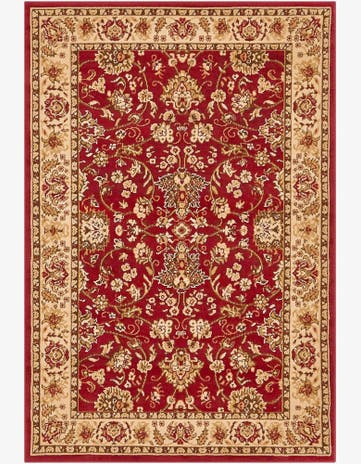 4' x 6' Kashan Design Rug