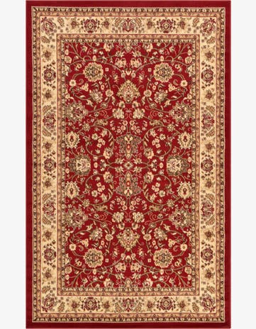5' 3 x 8' Kashan Design Rug