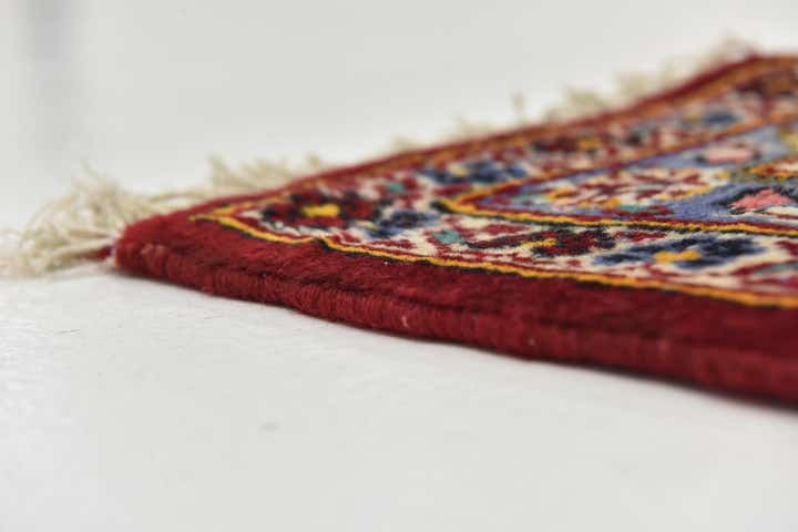 9' 9 x 13' 3 Hand Knotted Kashan Persian Wool Rug