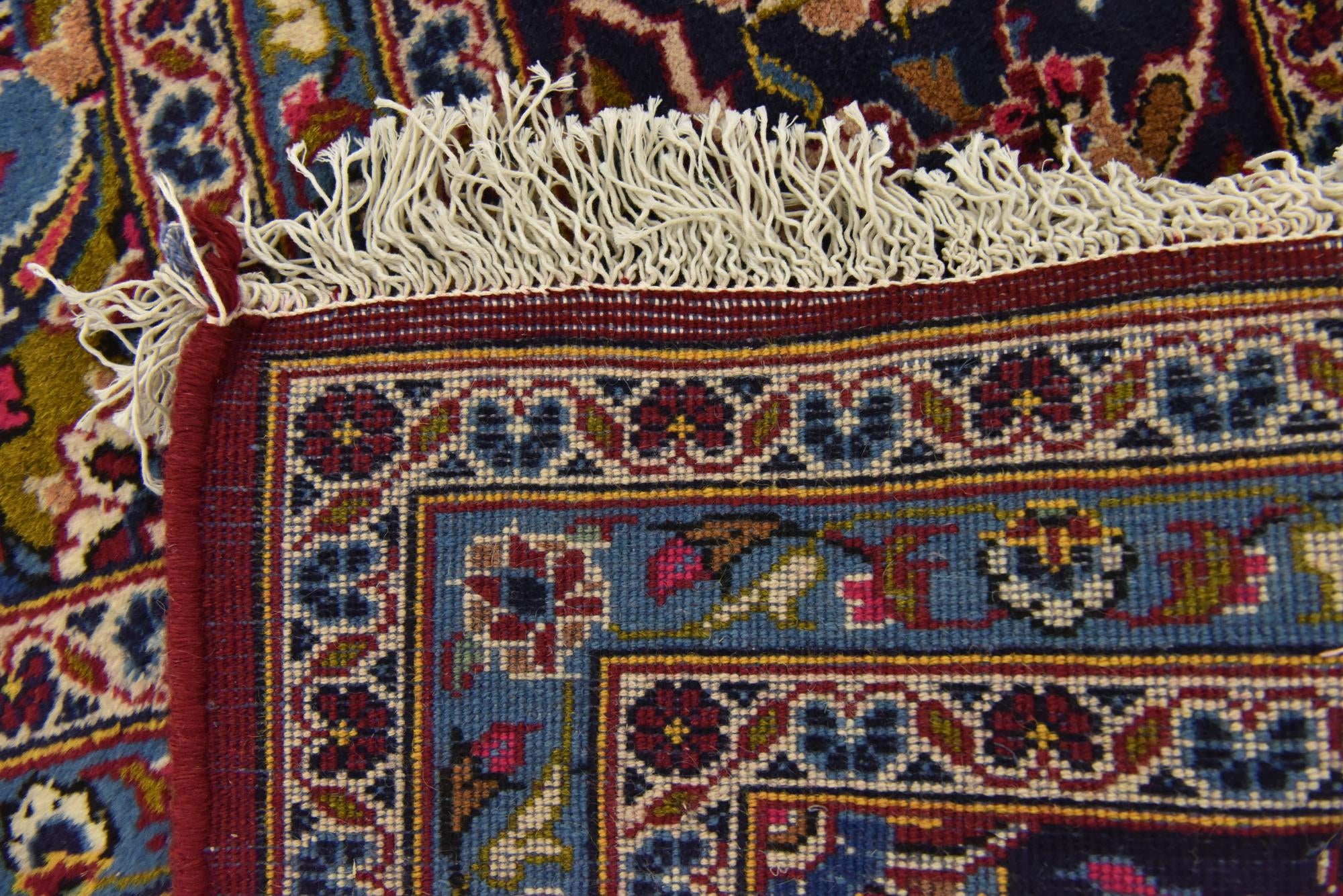 295cm x 400cm anudado a mano Kashan Alfombra Persa Lana