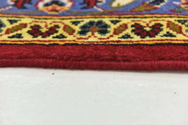 10' x 13' 3 Hand Knotted Kashan Persian Wool Rug