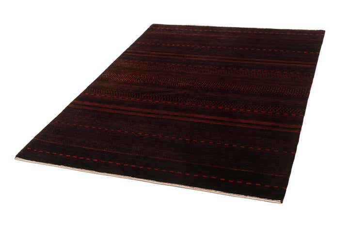 5' x 6' 10 Hand Knotted Kashkuli Gabbeh Oriental Wool Rug