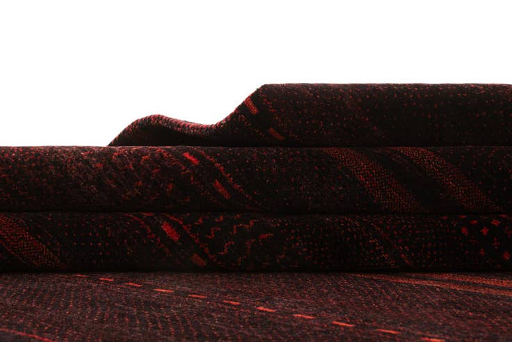 Detail image of 5' x 6' 10 Hand Knotted Kashkuli Gabbeh Oriental Wool Rug