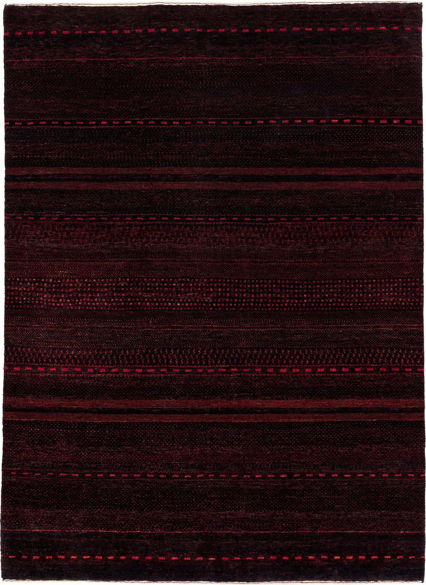 5' x 6' 10 Hand Knotted Kashkuli Gabbeh Oriental Wool Rug