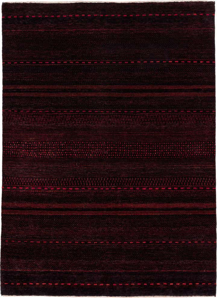 5' x 6' 10 Hand Knotted Kashkuli Gabbeh Oriental Wool Rug