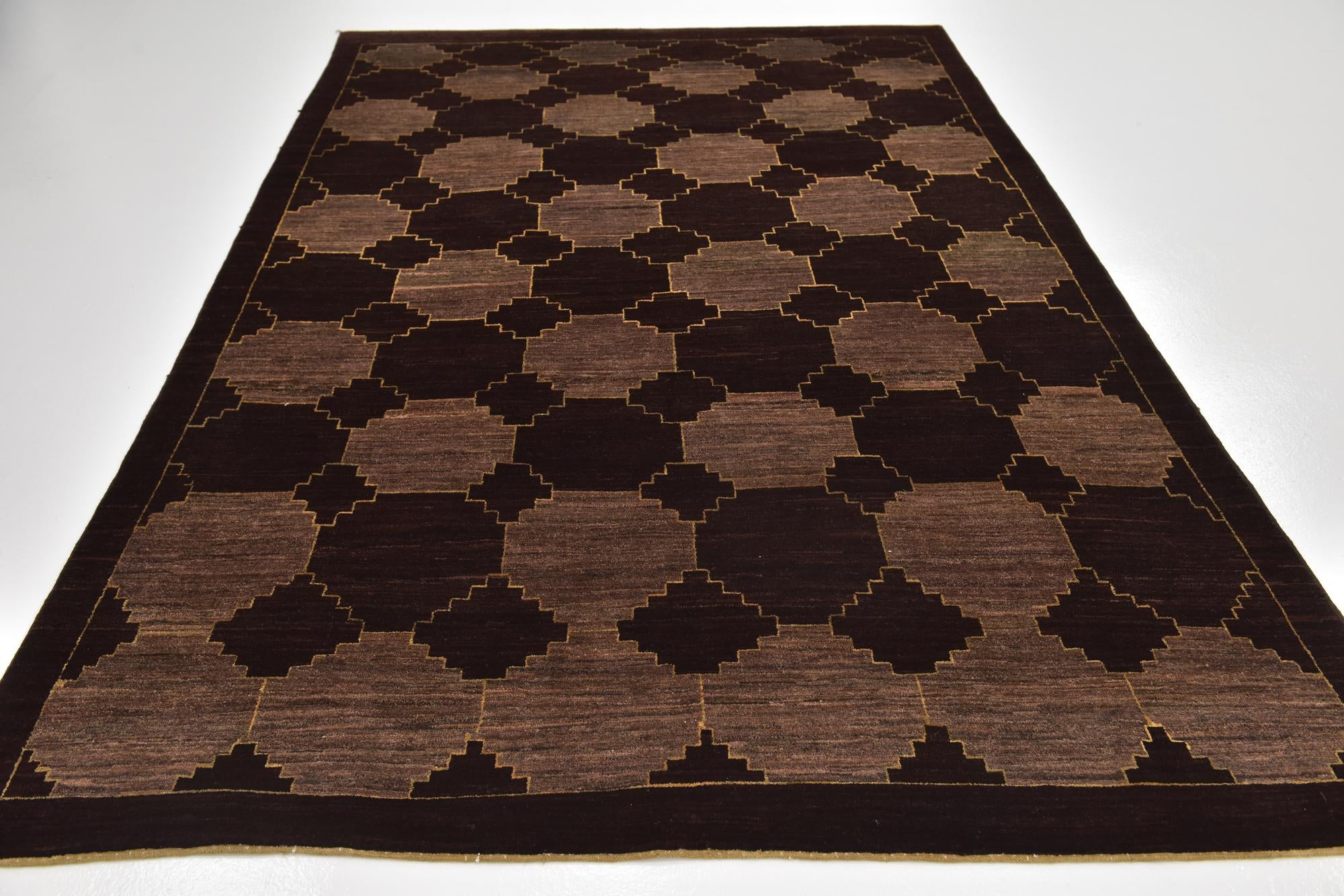 6' x 9' Hand Knotted Kashkuli Gabbeh Wool Rug