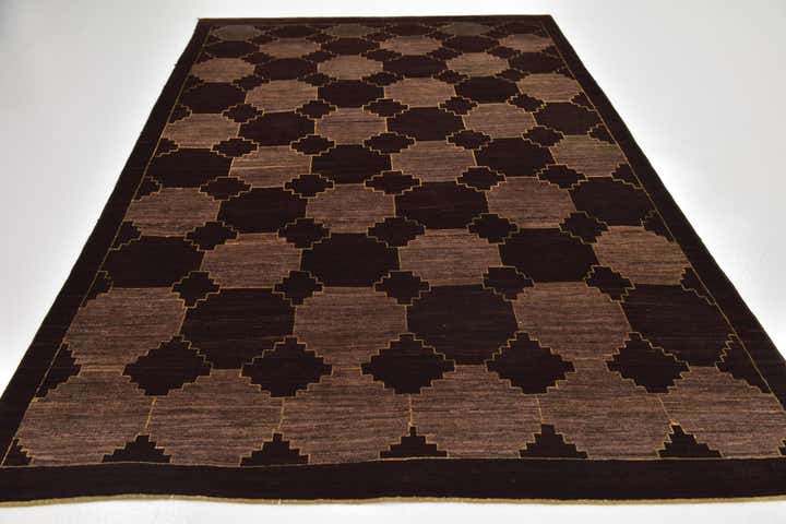 6' x 9' Hand Knotted Kashkuli Gabbeh Wool Rug