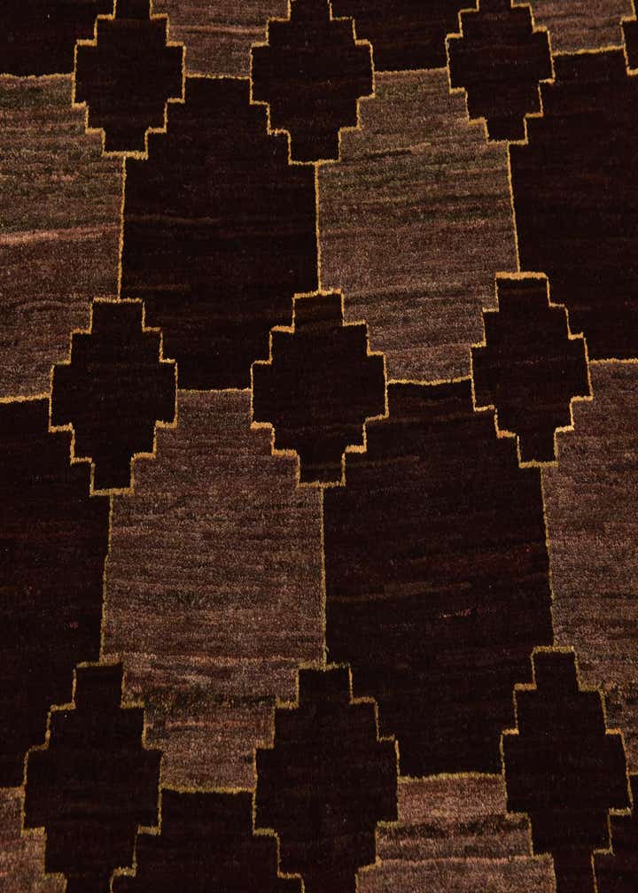 6' x 9' Hand Knotted Kashkuli Gabbeh Wool Rug