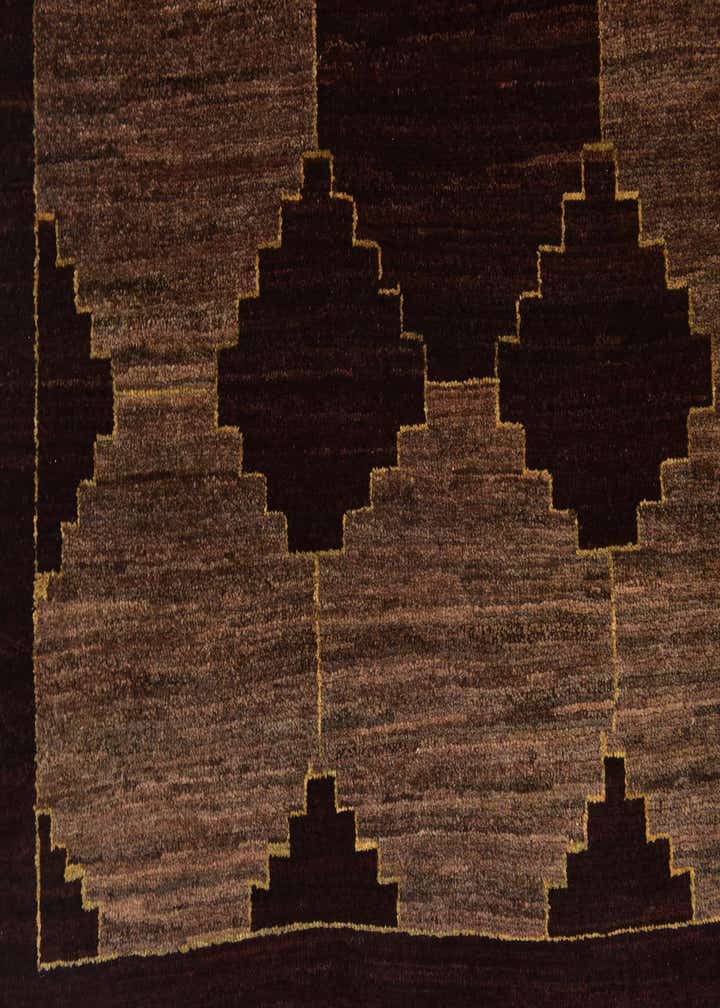 6' x 9' Hand Knotted Kashkuli Gabbeh Wool Rug