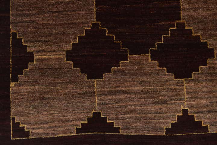 6' x 9' Hand Knotted Kashkuli Gabbeh Wool Rug