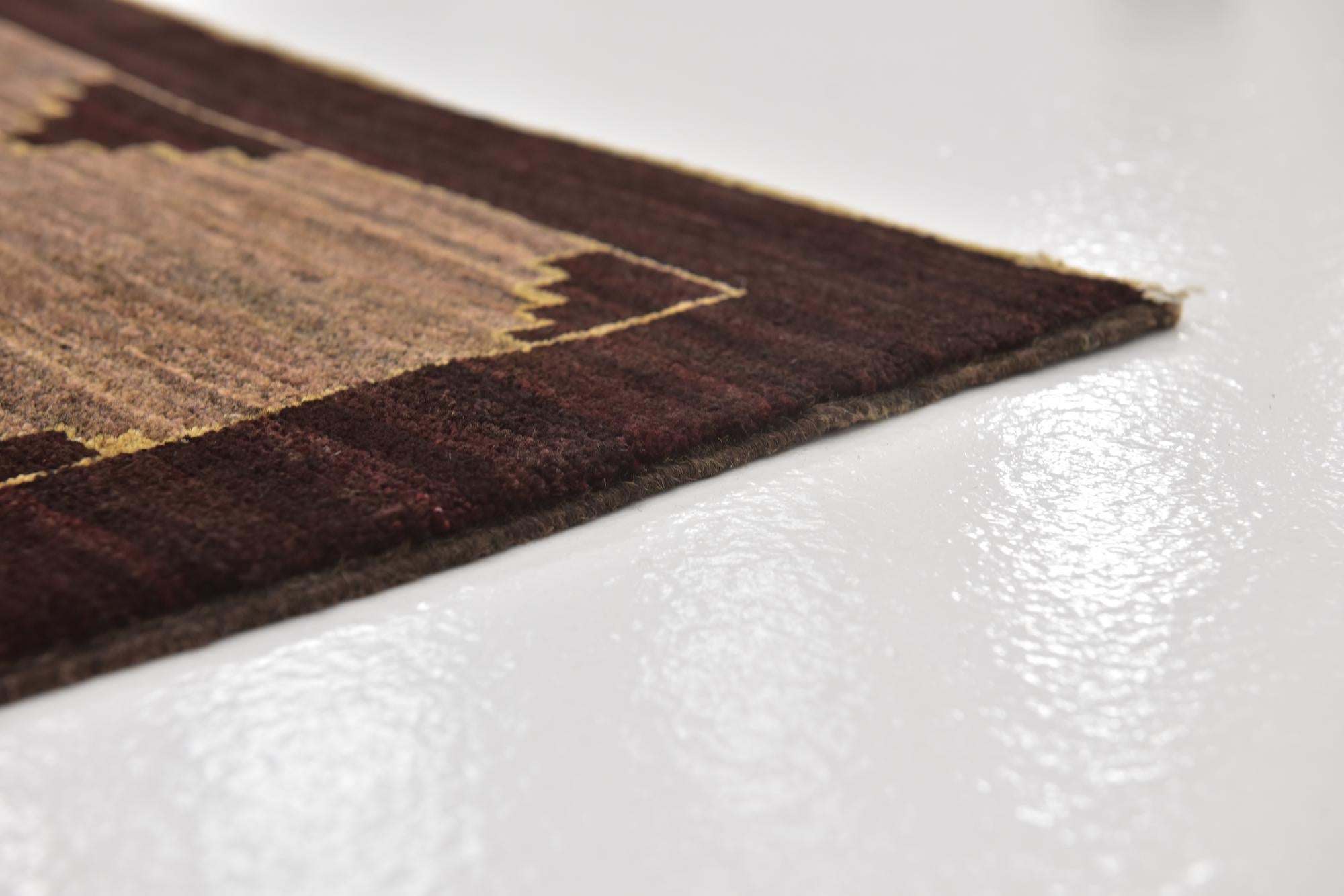 6' x 9' Hand Knotted Kashkuli Gabbeh Wool Rug