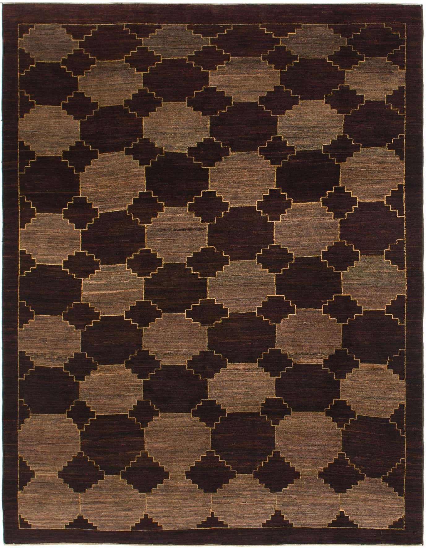 6' x 9' Hand Knotted Kashkuli Gabbeh Wool Rug