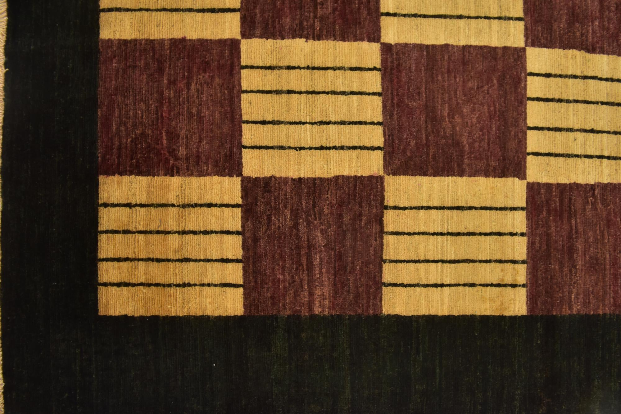 4' 10 x 6' 6 Hand Knotted Kashkuli Gabbeh Wool Rug