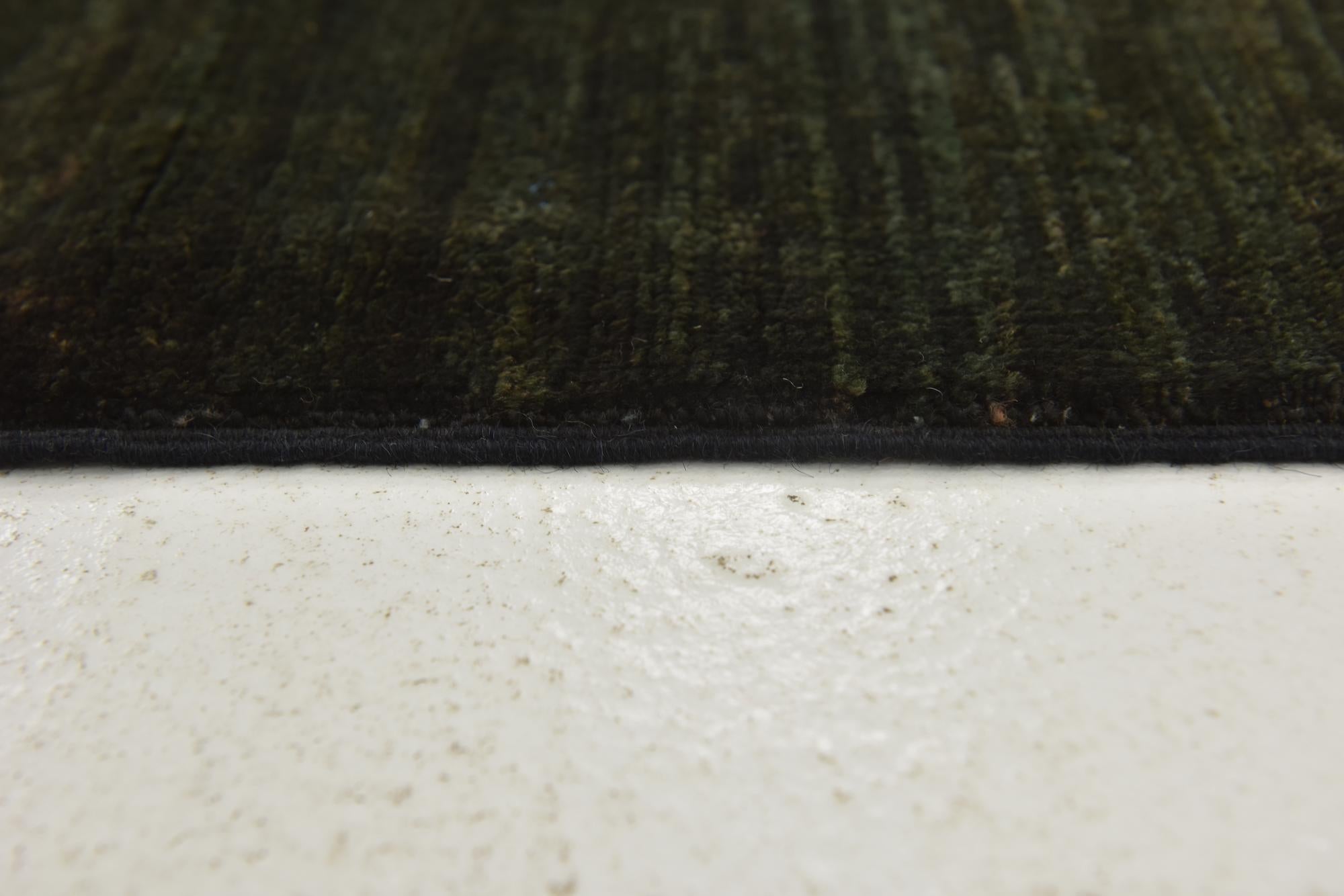 4' 10 x 6' 6 Hand Knotted Kashkuli Gabbeh Wool Rug