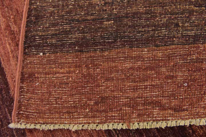 6' 8 x 9' 4 Hand Knotted Kashkuli Gabbeh Wool Rug